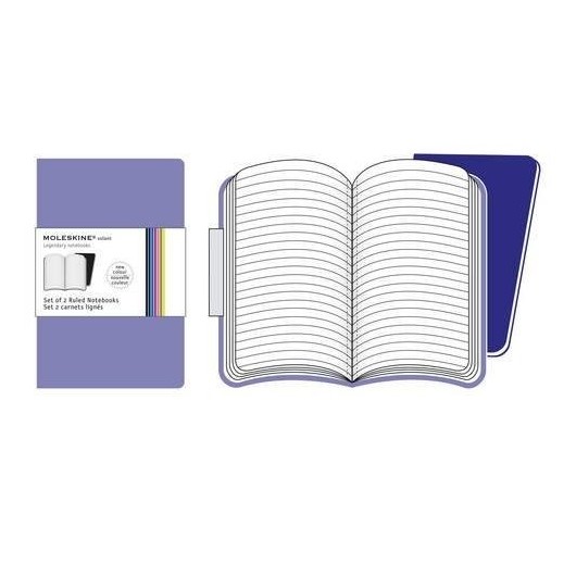 32 LARGE RULED NOTEBOOKS (2 VIOLET)