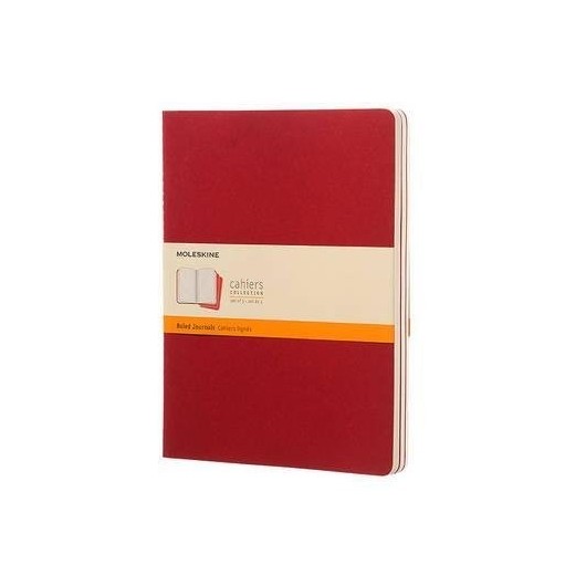 32 XLARGE RULED JOURNALS (3 RED)