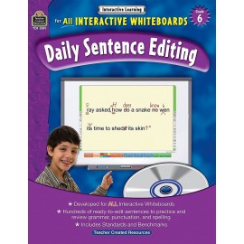 INTERACTIVE LEARNING DAILY SENTENCE EDITING 6