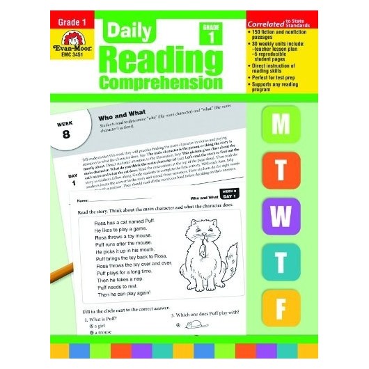 DAILY READING COMPREHENSION GRADE 1