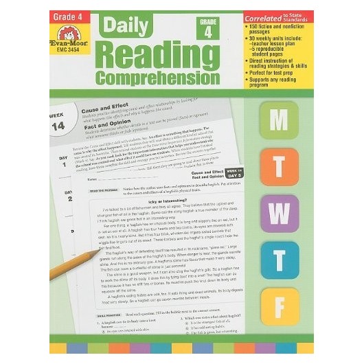 DAILY READING COMPREHENSION GRADE 4