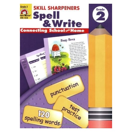 SKILL SHARPENERS SPELL&WRITE GRADE 2