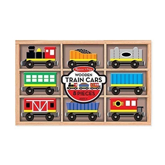 WOODEN TRAIN CARS