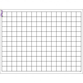 T27305 GRAPHING GRID WIPE OFF CHART
