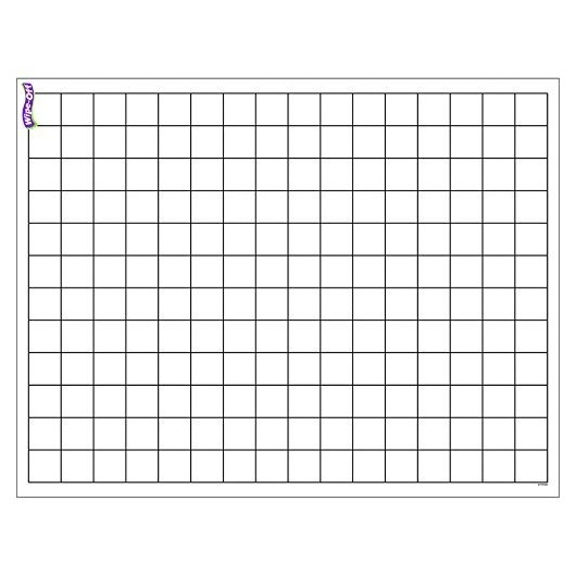 T-27305 GRAPHING GRID WIPE OFF CHART
