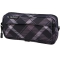 11281714 PENCIL POUCH 2 ADD. BAGS CHECKED GREY