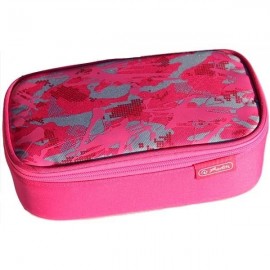 50015252 PENCIL POUCH BEATBOX CAMOUFLAGE PINK