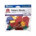 LER3669 0.5CM PLASTIC PATTERN BLOCKS IN A BAG