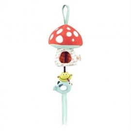 BX1564Z TOADSTOOL MUSIC BOX WITH LIGHTS