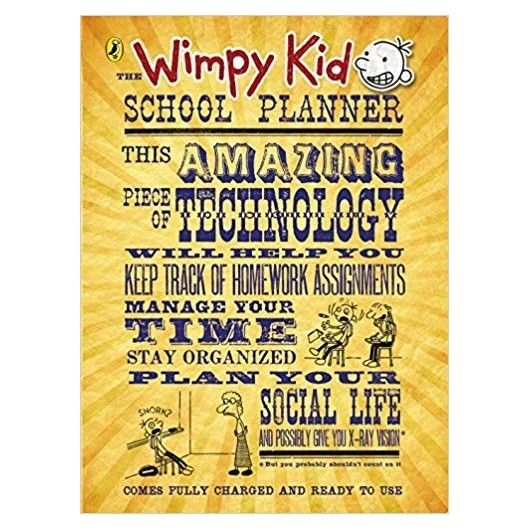 DIARY OF A WIMPY KID SCHOOL PLANNER