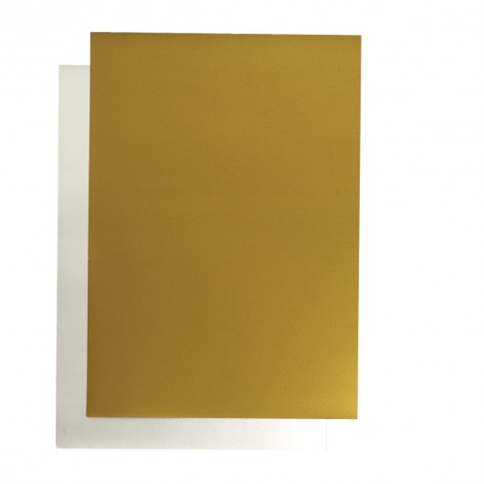 poster cardboard 48x68 cm gold
