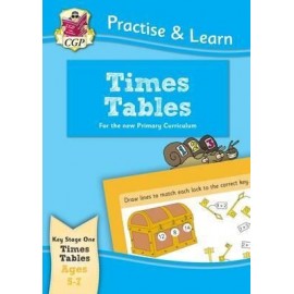 CGP MPTT12 Practise And Learn Times Tables Ages 5-7