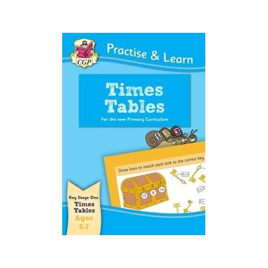 CGP MPTT12 Practise And Learn Times Tables Ages 5-7