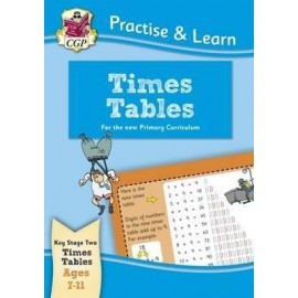 CGP MPTT22 Practise And Learn Times Tables Ages 7-11