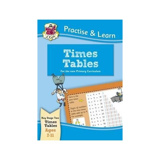 CGP MPTT22 Practise And Learn Times Tables Ages 7-11