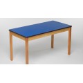 Tuf Class™ Rectangular Table - Blue