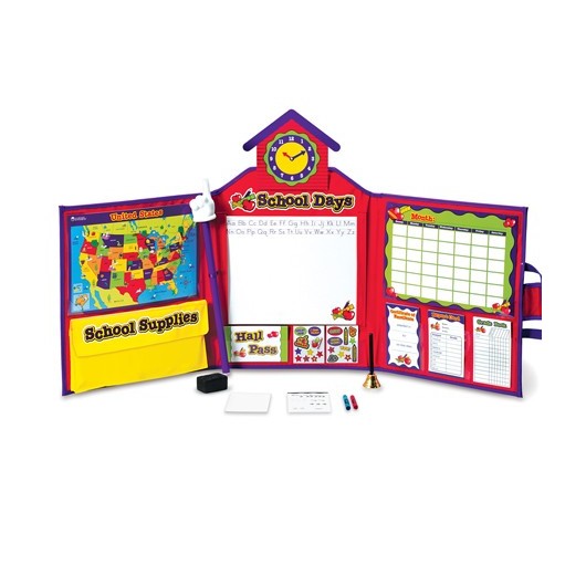 LER2642 Pretend & Play School Set with U.S. Map