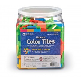LER3553 Brights! Color Tiles, Set of 400