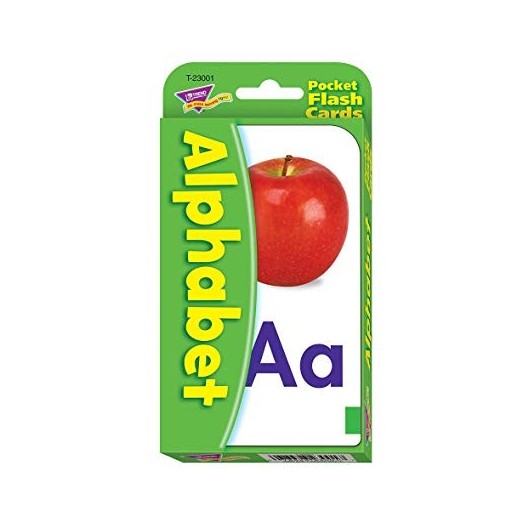 T23001 Alphabet Pocket Flash Cards