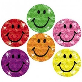 T46305 Silly Smiles Super Spots Sparkle Stickers