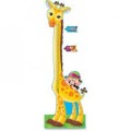 T8176 Giraffe Growth Chart Bulletin Board Set