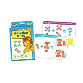 T28103  Addition 0-10 Wipe Off Activity Cards