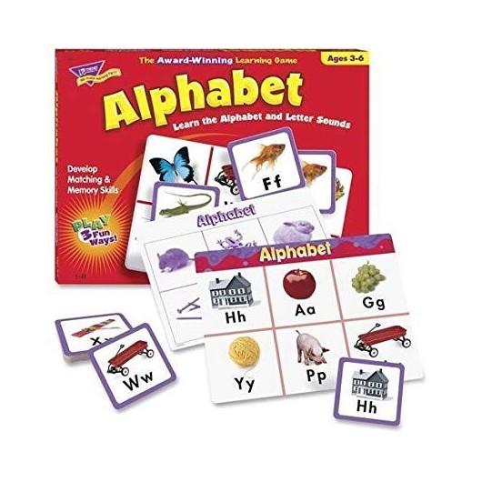 T58101 Alphabet Match Me Games