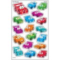 T46344 Car Toons Super Shapes Large Stickers