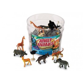 LER0697 Jungle Animal Counters (Set of 60)