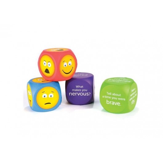 LER7289 Soft Foam Emoji Cubes