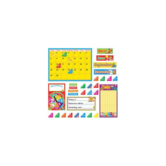 T-8420 PLAYTIME PALS CALENDAR BULLETIN BOARD SET