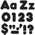 T-79901 Black Uppercase/Lowercase Ready Letters